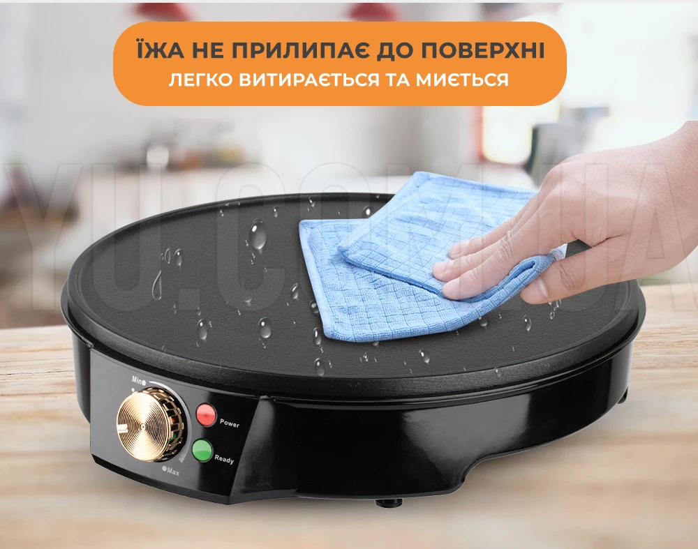 Блинница (30 см.) Haeger HG-528 1000W Блинница (30 см.) Haeger HG-528 1000W